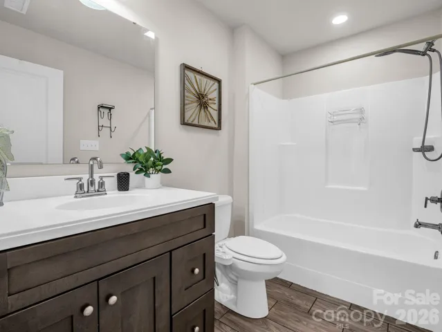 Guest bathroom upstairs.