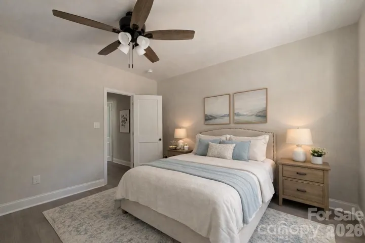 Marketing Image Secondary Bedroom to show completed potential