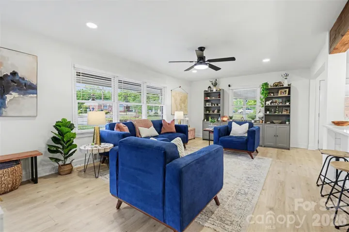 Spacious living area