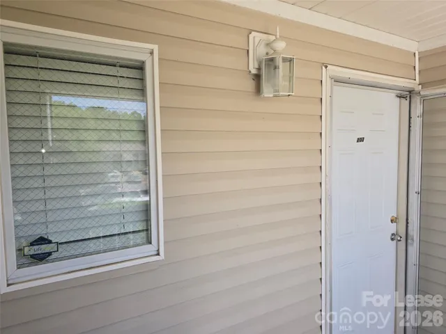 Unit H203 Front Door Porch Entryway