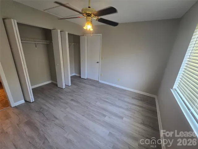 Second Bedroom - From Left Perspective, Closets Open