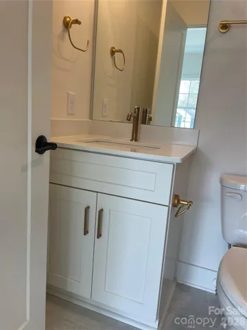 Upgraded Gold Fixtures - Secondary Bathroom