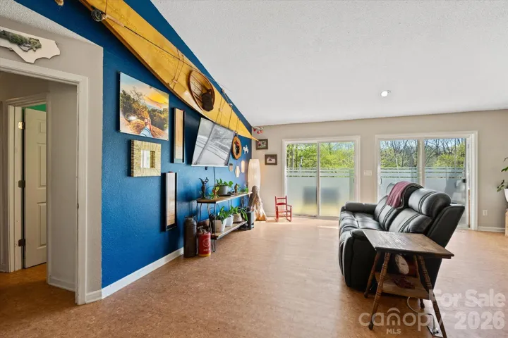 Bright open living room