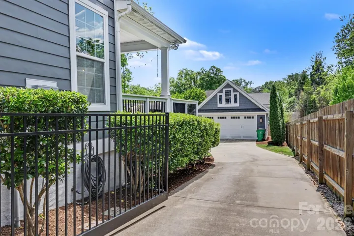 Gated driveway