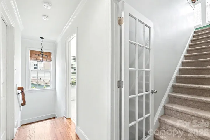 Stairs to third floor bonus room
