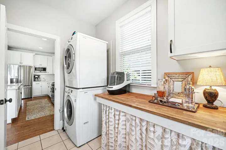 Mud room, drop zone and laundry area