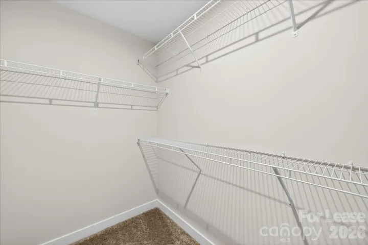 Primary closet