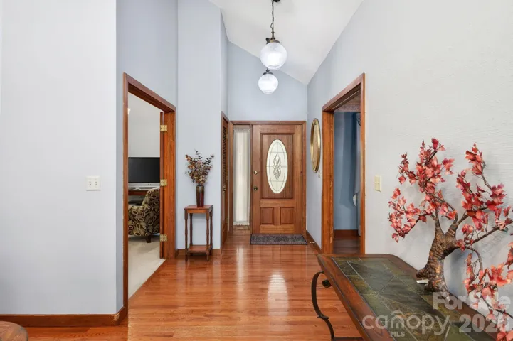 Entry Foyer with Hardwood Floors