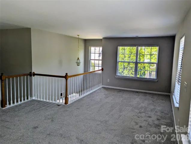 Loft with spindled rail