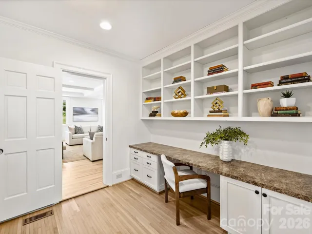 Built-ins throughout