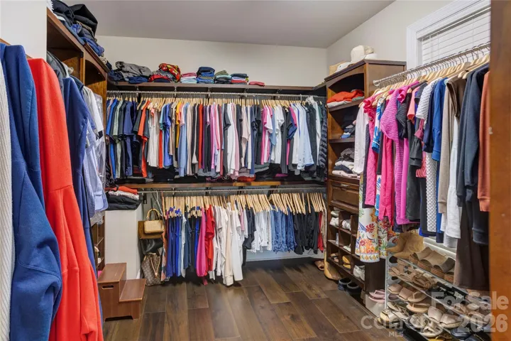 LARGE Primary closet