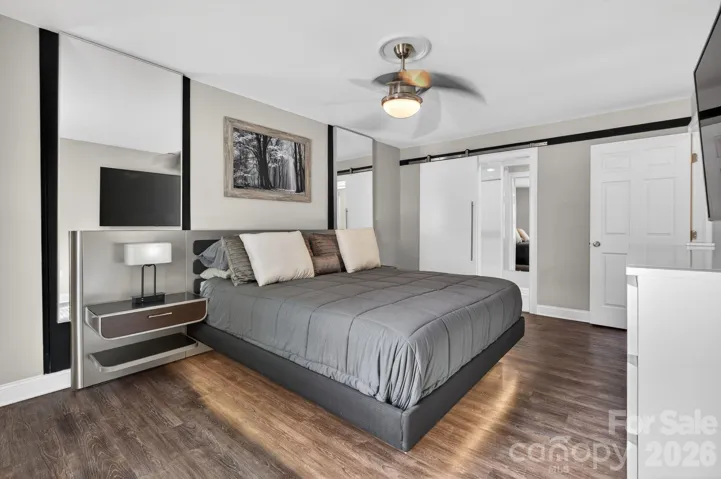 Large primary with bathroom on suite