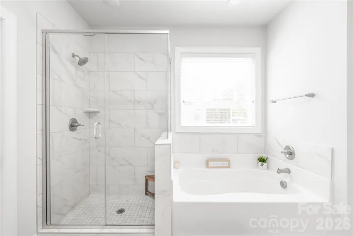 Primary Ensuite with Separate Shower and Garden Tub