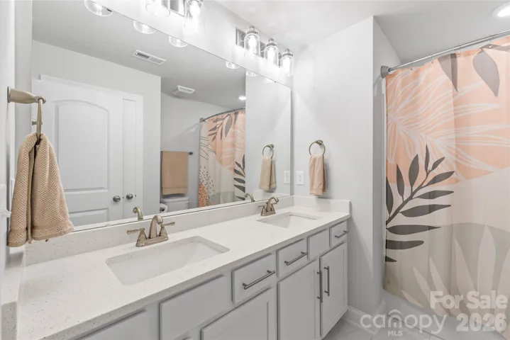 Full Bath on Upper Level
