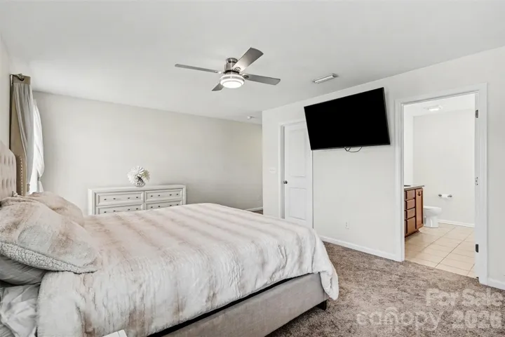 Ensuite Bathroom and Walk-In Closet