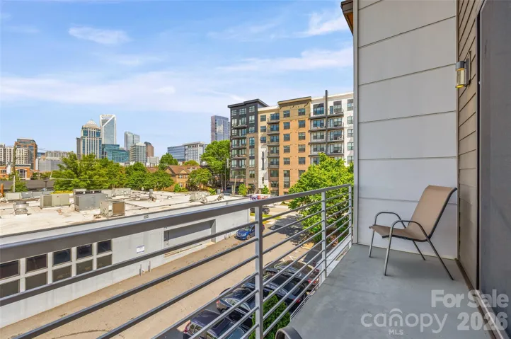 Balcony from primary, perfect for morning coffee