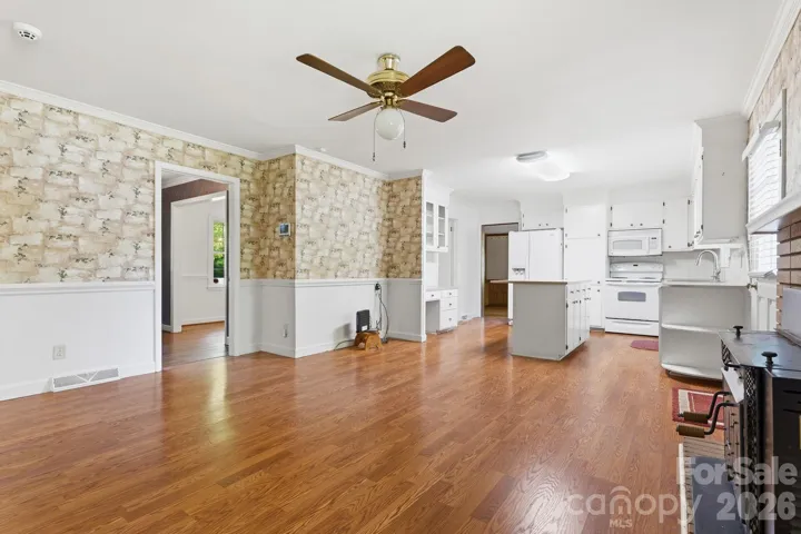 All the living areas are large and welcoming.