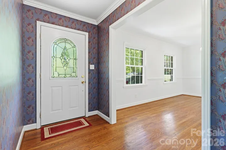 Beautifully refinished original hardwoods through much of the house!