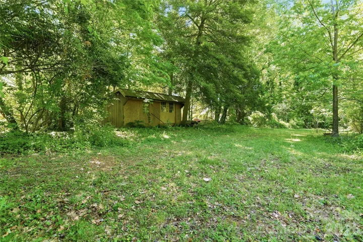 Side yard shed, (one of three)
