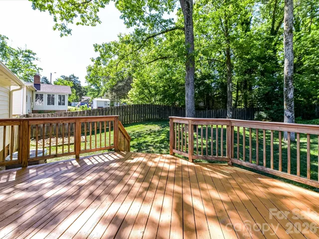 Back deck