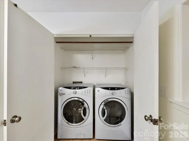 Laundry closet