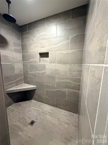 Basement en-suite shower
