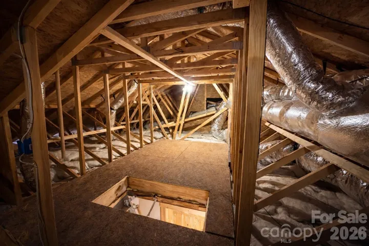 Attic storage space