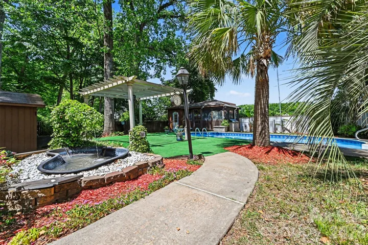 Welcome to your personal backyard oasis-- fully fenced 