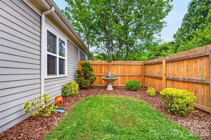 Fence newly constructed in 2025