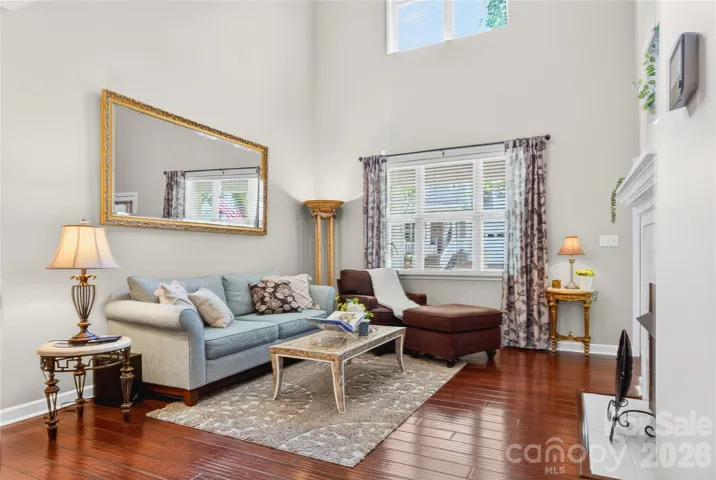Soaring 2 story great room