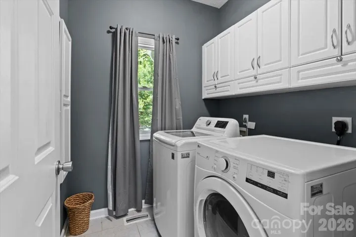 Laundry room just off kitchen