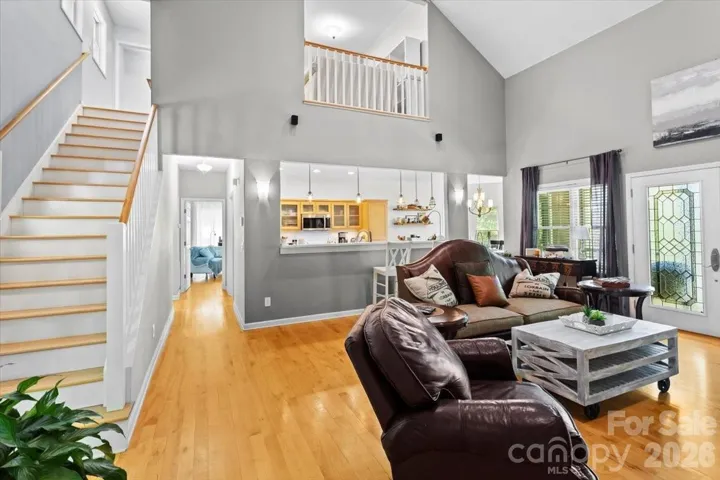 Wide open main floor layout