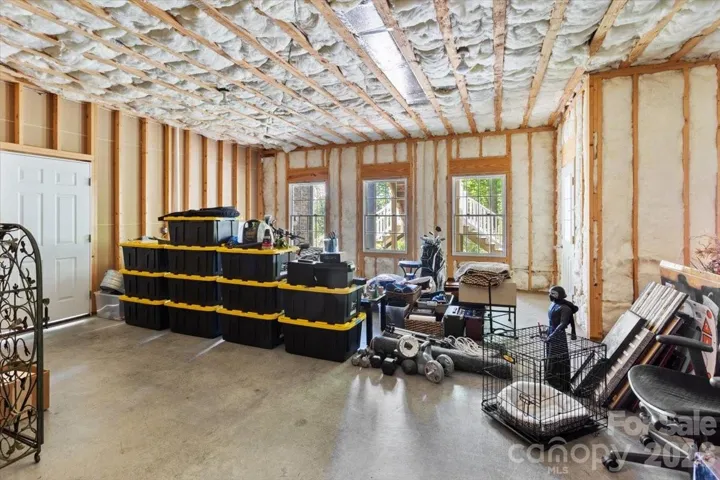 Basement stubbed for plumbing and ready to finish.
