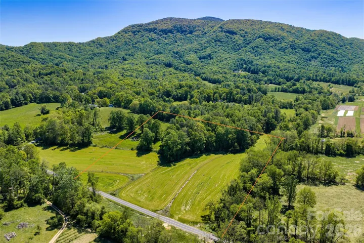 Little Pisgah Mountain to the East