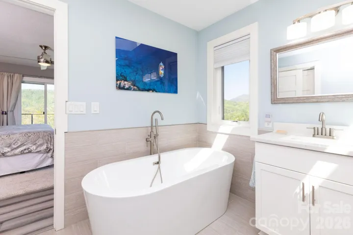 Primary Bathroom Soaking Tub