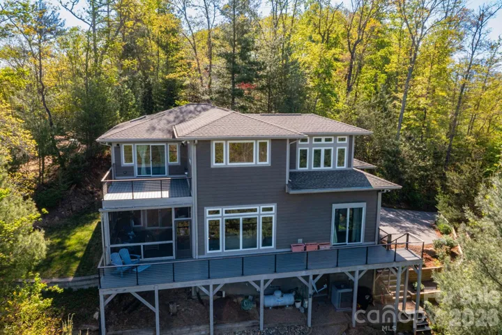 Side of Home - Decks with Views!