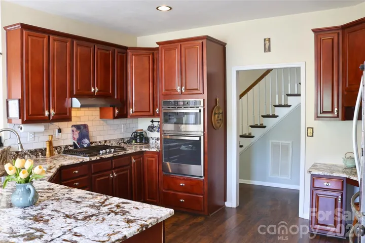 Updated Stainless Steel appliances and granite counter tops