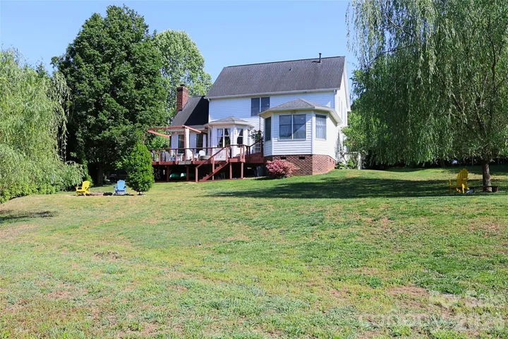 Back View of the home