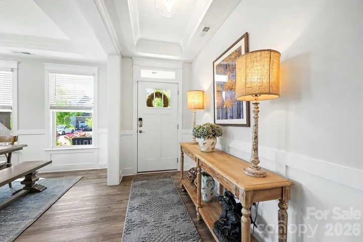 Light filled entryway