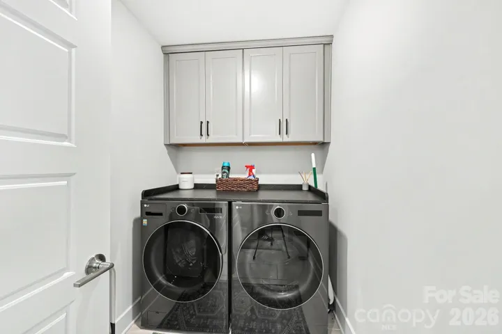 Second floor laundry room