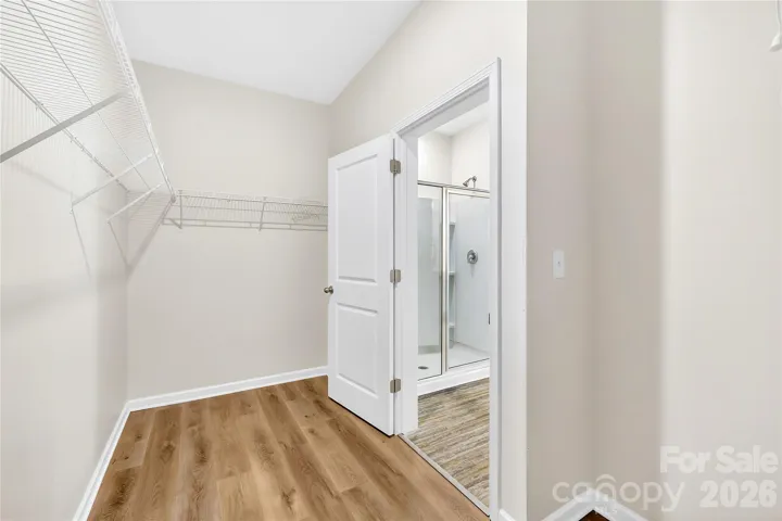 Primary walk-in closet