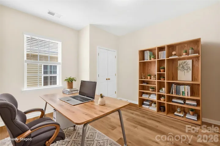 Bedroom 3 Virtually staged as home office