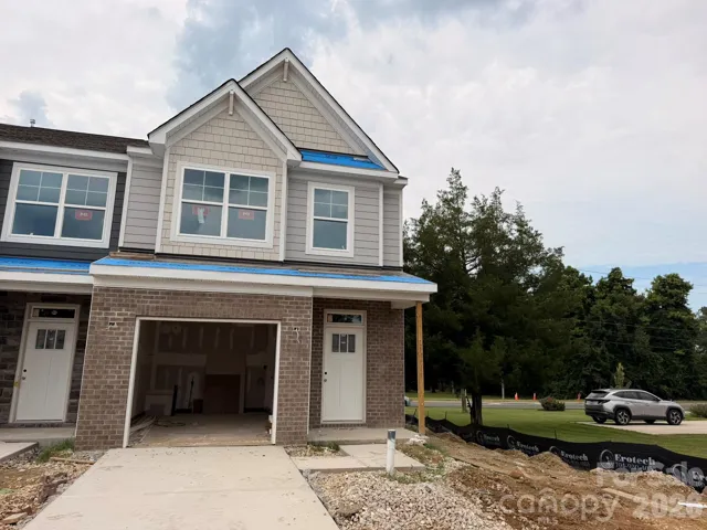 Construction progress of homesite 220 featuring a Bristol K floorplan