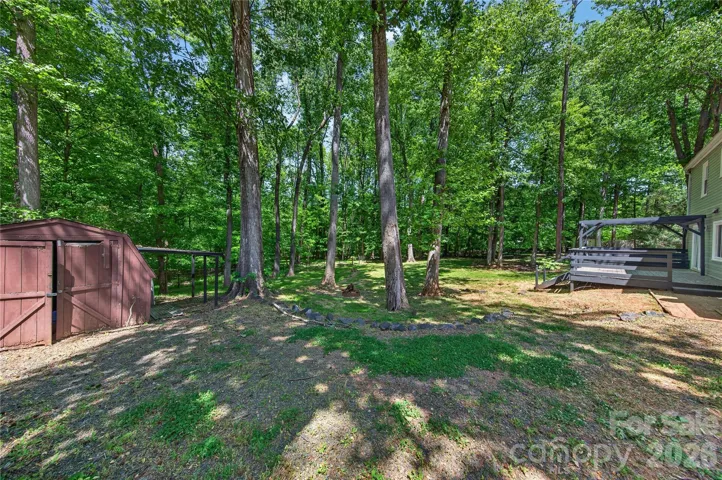 Fenced Backyard