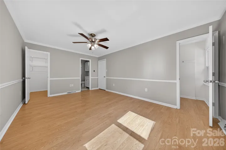 Double Walk-In Closets