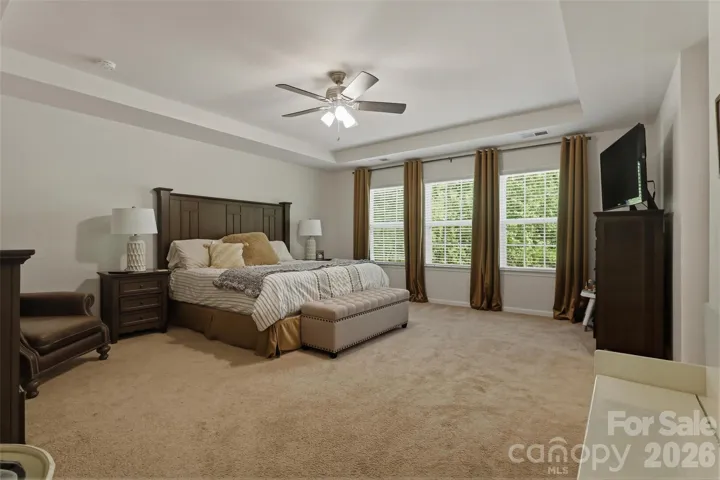 Primary suite on second floor