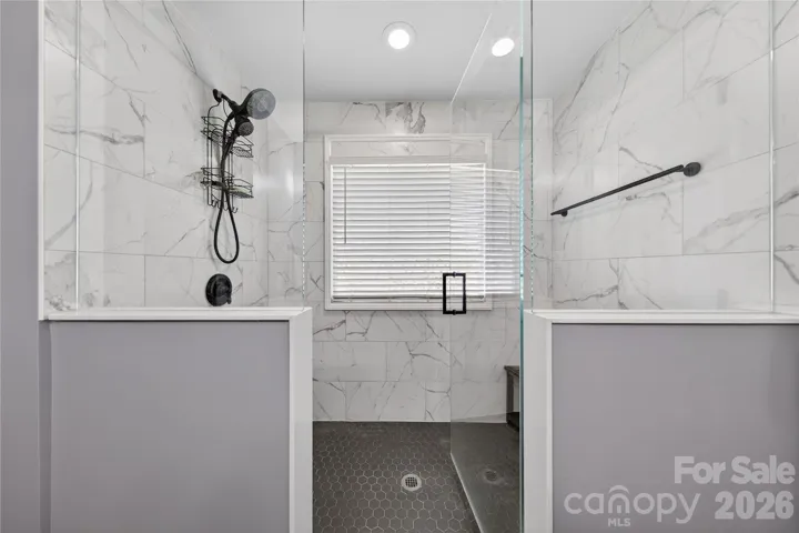 Glass Enclosed Shower