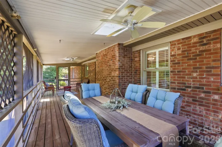 Perfectly appointed space for outdoor dining and lounging!