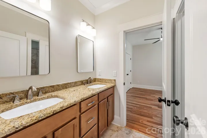 Second level full bathroom