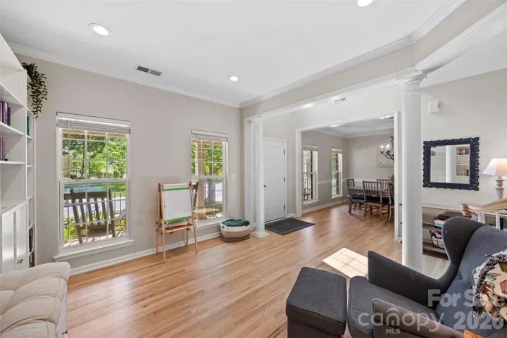 New gleaming hardwoods throughout